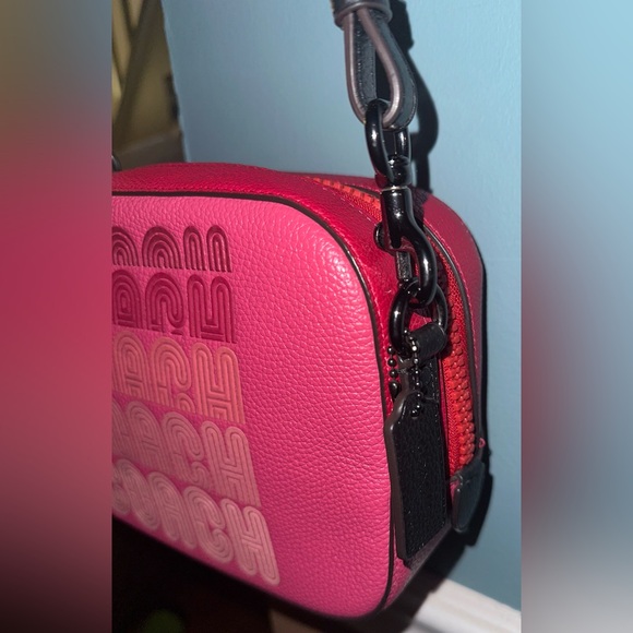 Coach Camera Bag with Coach Print/ Colorblock - Picture 5 of 11